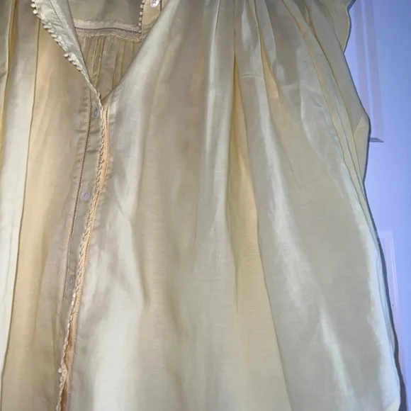 Madewell size small yellow billowy flow top - now in stores - Picture 10 of 12